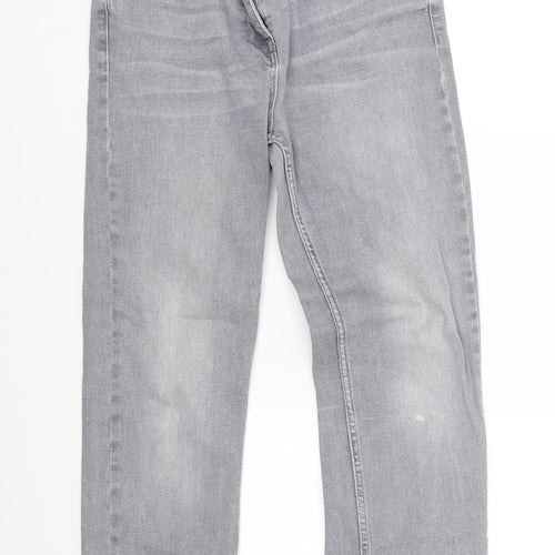 NEXT Womens Grey  Denim Skinny Jeans Size 12 L28 in