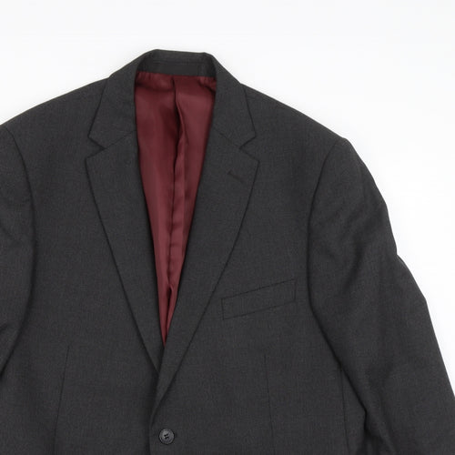 M&S Mens Grey   Jacket Suit Jacket Size M
