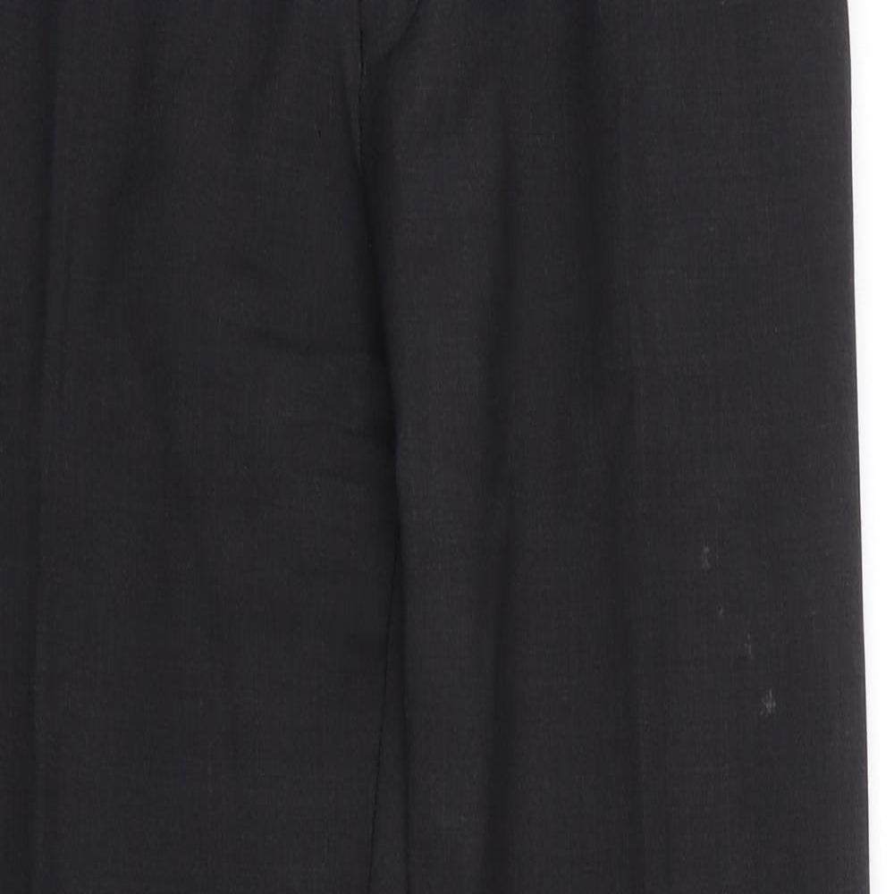 m&s Mens Black   Trousers  Size 36 L25 in