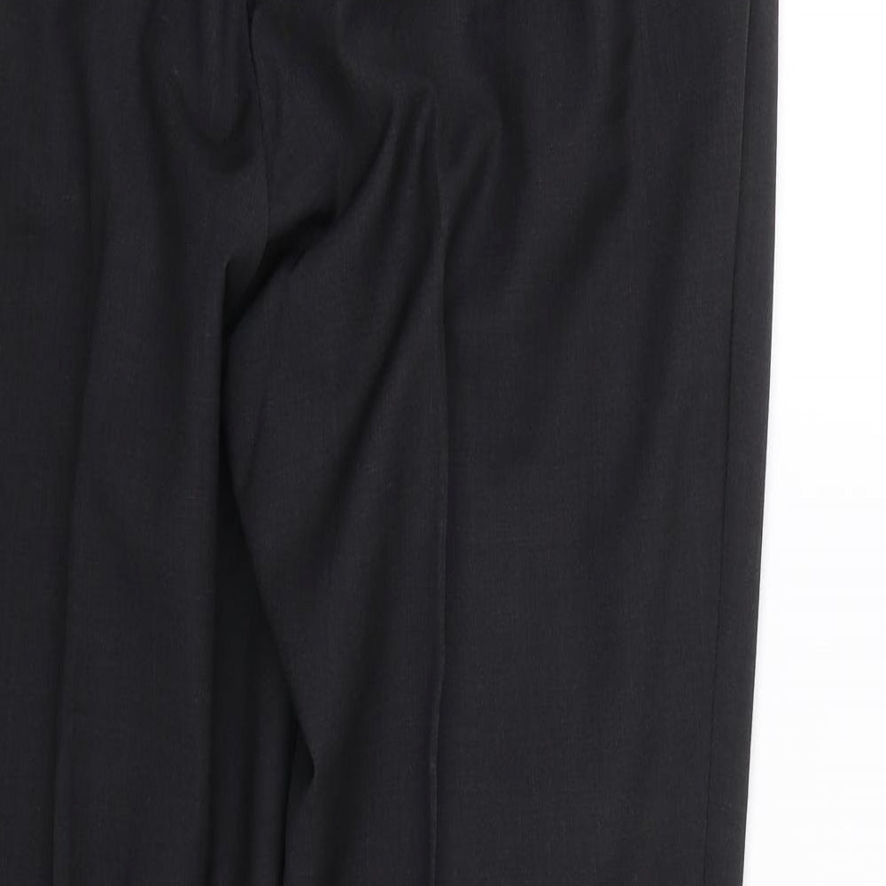 m&s Mens Black   Trousers  Size 36 L25 in