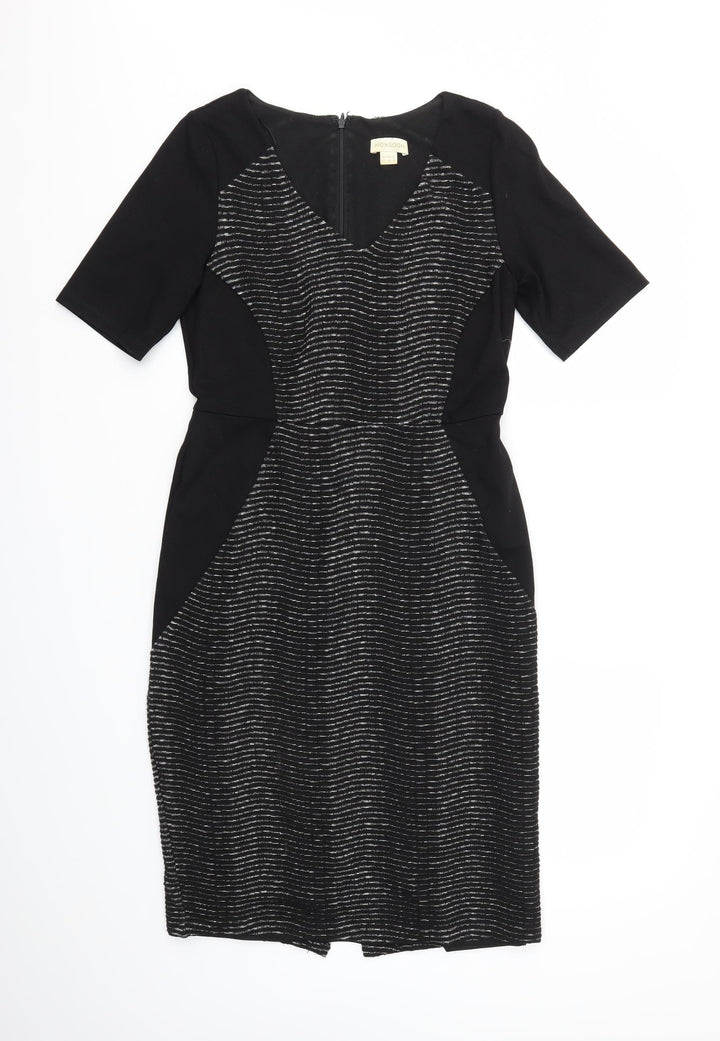 Monsoon Womens Black Fit & Flare Size 12