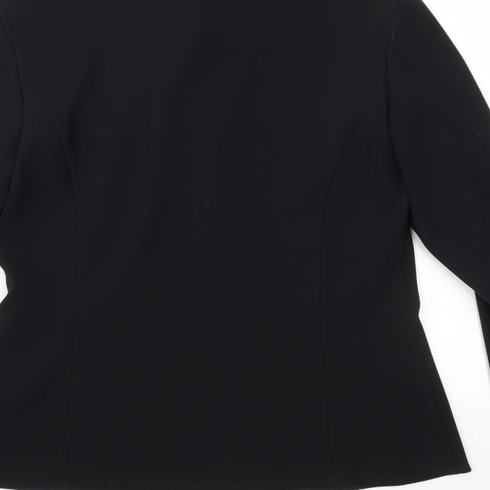 Priciples Womens Black   Basic T-Shirt Size 10