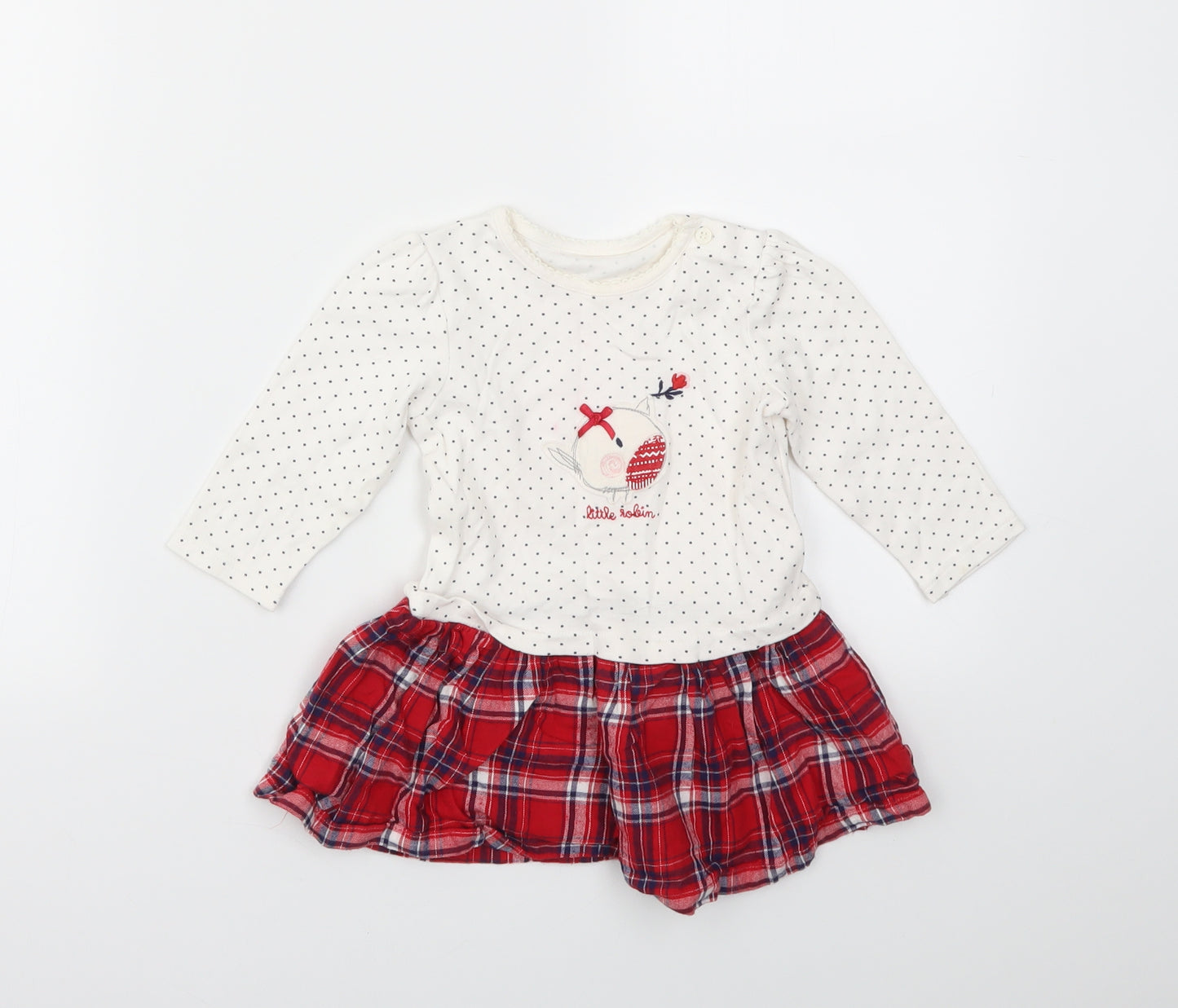 M Girls Multicoloured   Fit & Flare  Size 9-12 Months