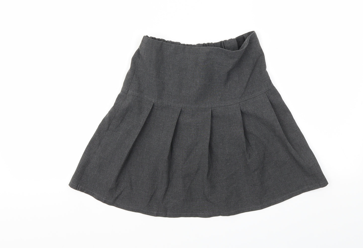 M&S Girls Grey   Flare Skirt Size 8-9 Years