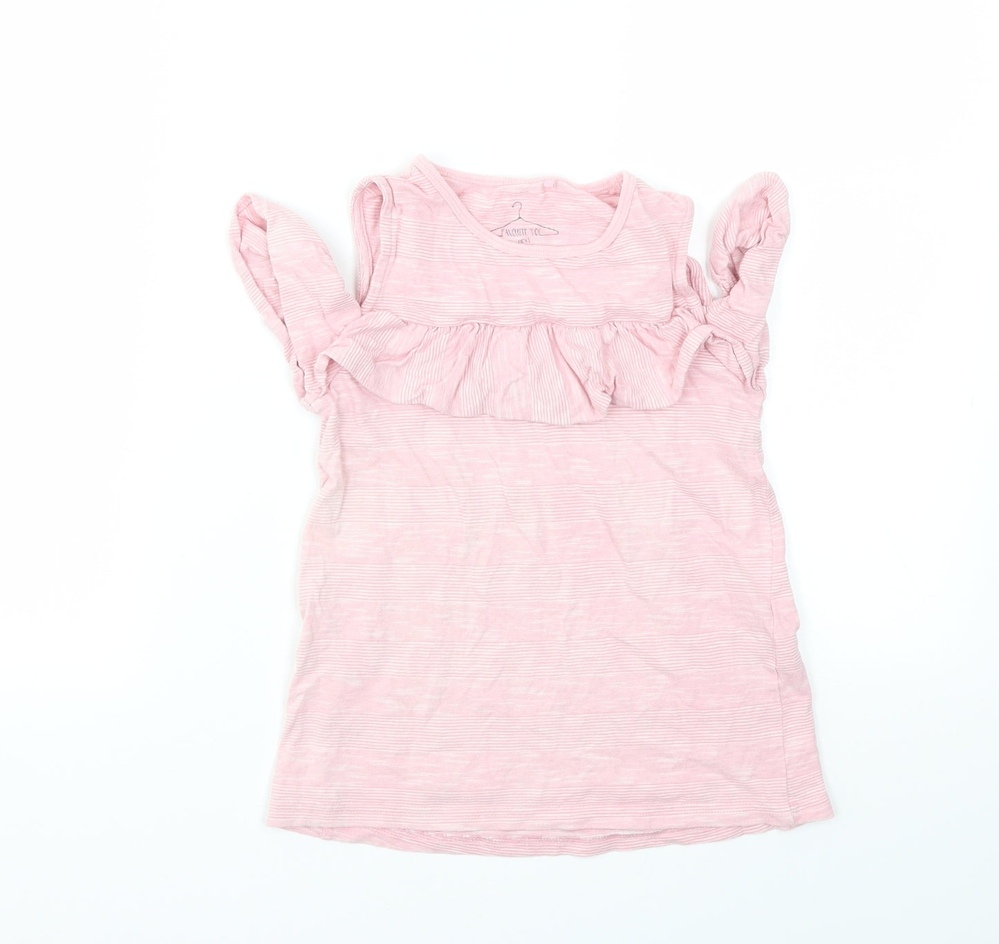 NEXT Girls Pink   Basic T-Shirt Size 7 Years