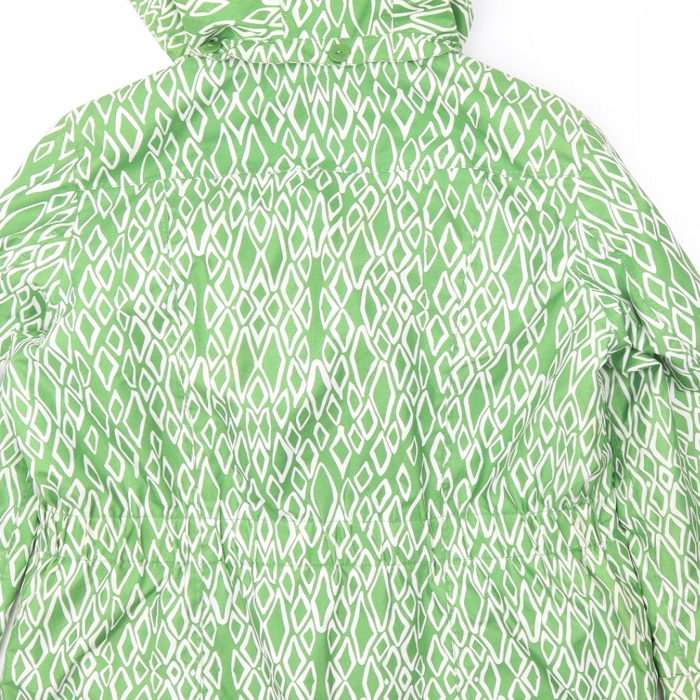 LEBEK Womens Green   Jacket Coat Size 18