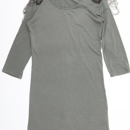 Marc Lauge Womens Green   Fit & Flare  Size S