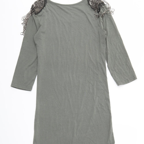Marc Lauge Womens Green   Fit & Flare  Size S