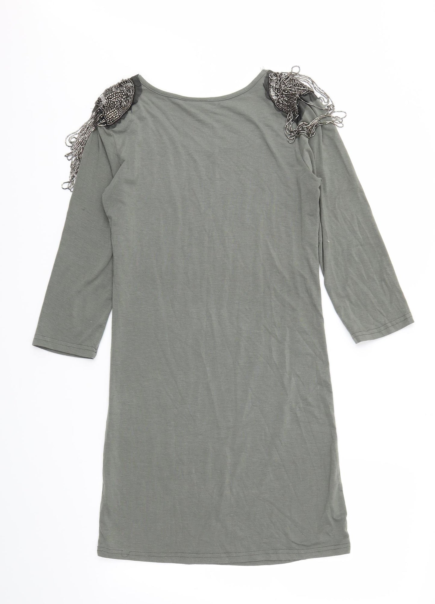 Marc Lauge Womens Green   Fit & Flare  Size S