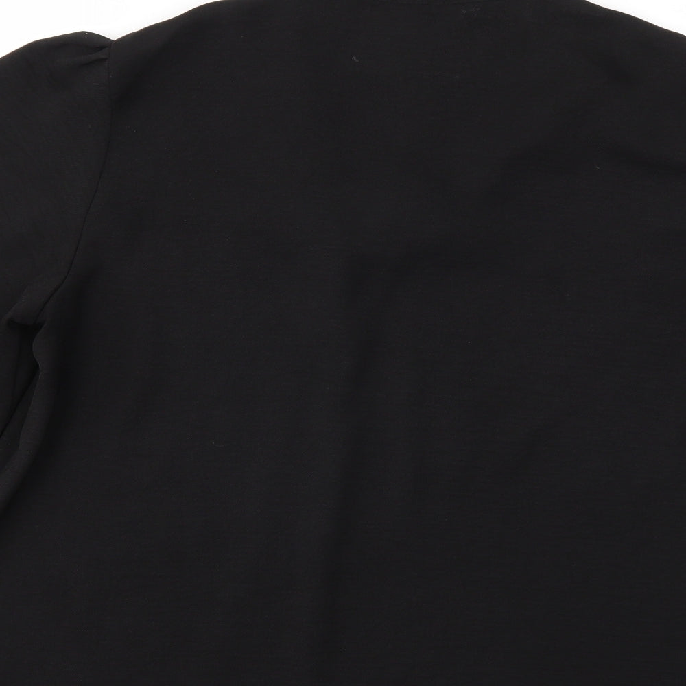 F&F Womens Black   Basic Blouse Size 14
