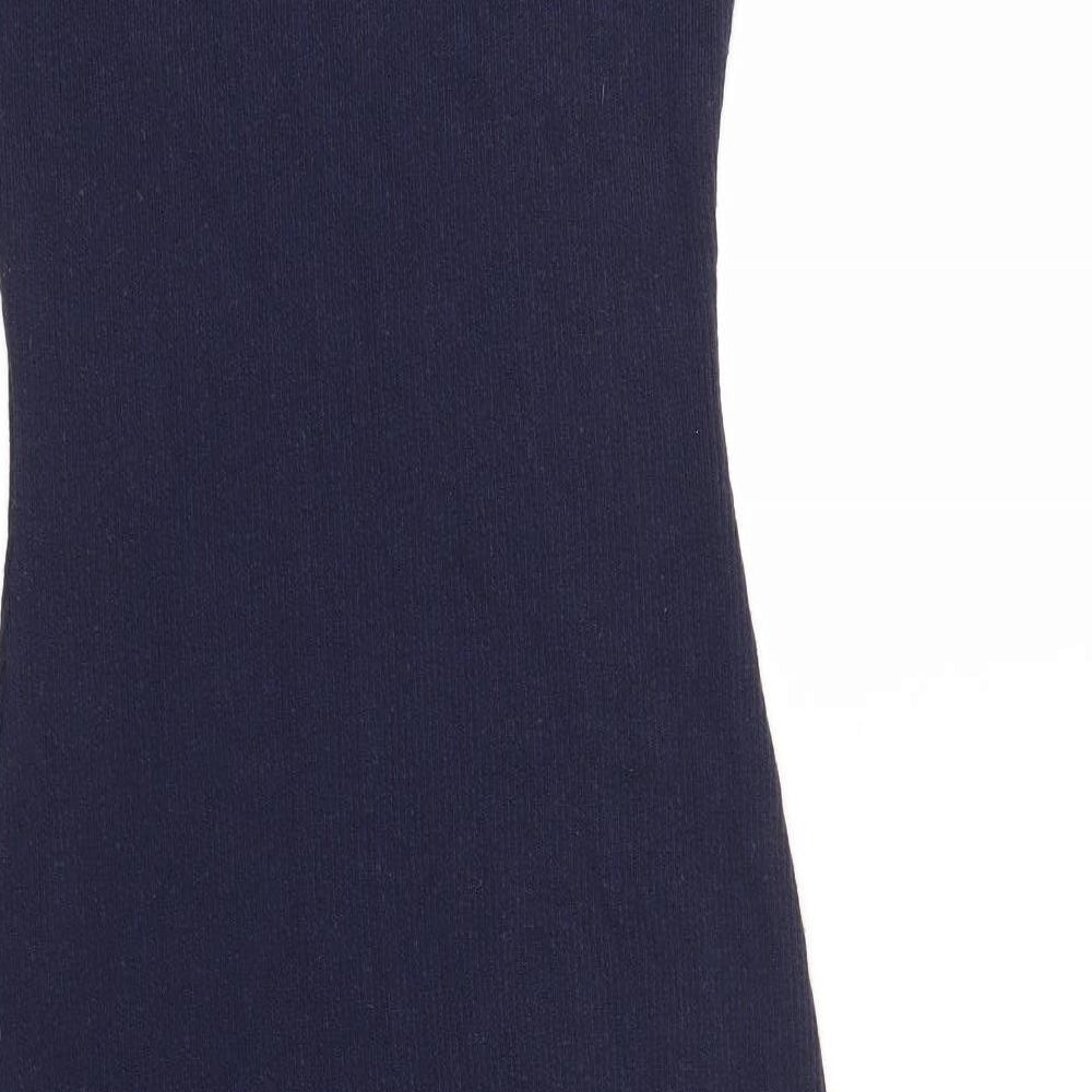 M&S Womens Blue   Fit & Flare  Size L