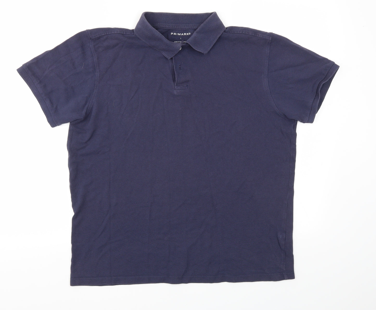 Primark Mens Blue    Polo Size L
