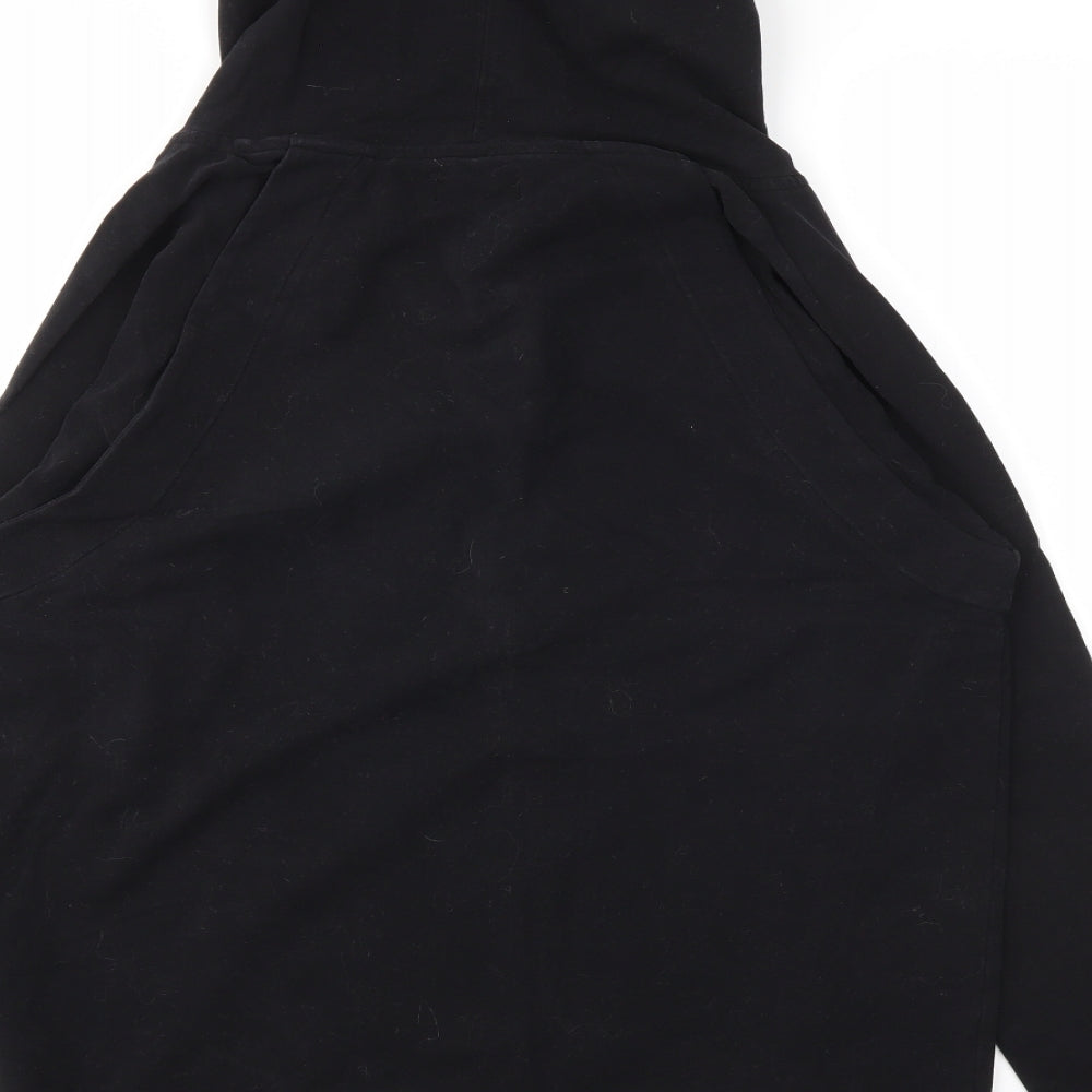 Manuka Womens Black Floral  Pullover Sweatshirt Size M