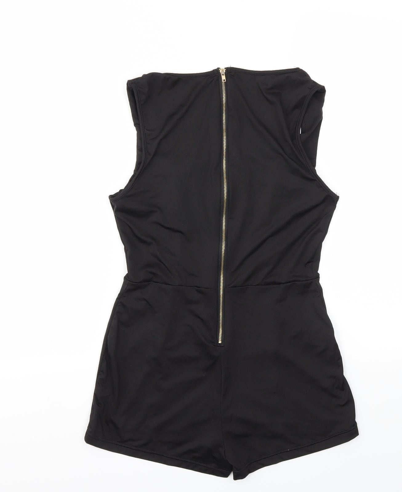 Preworn Womens Black   Bodysuit One-Piece Size XL