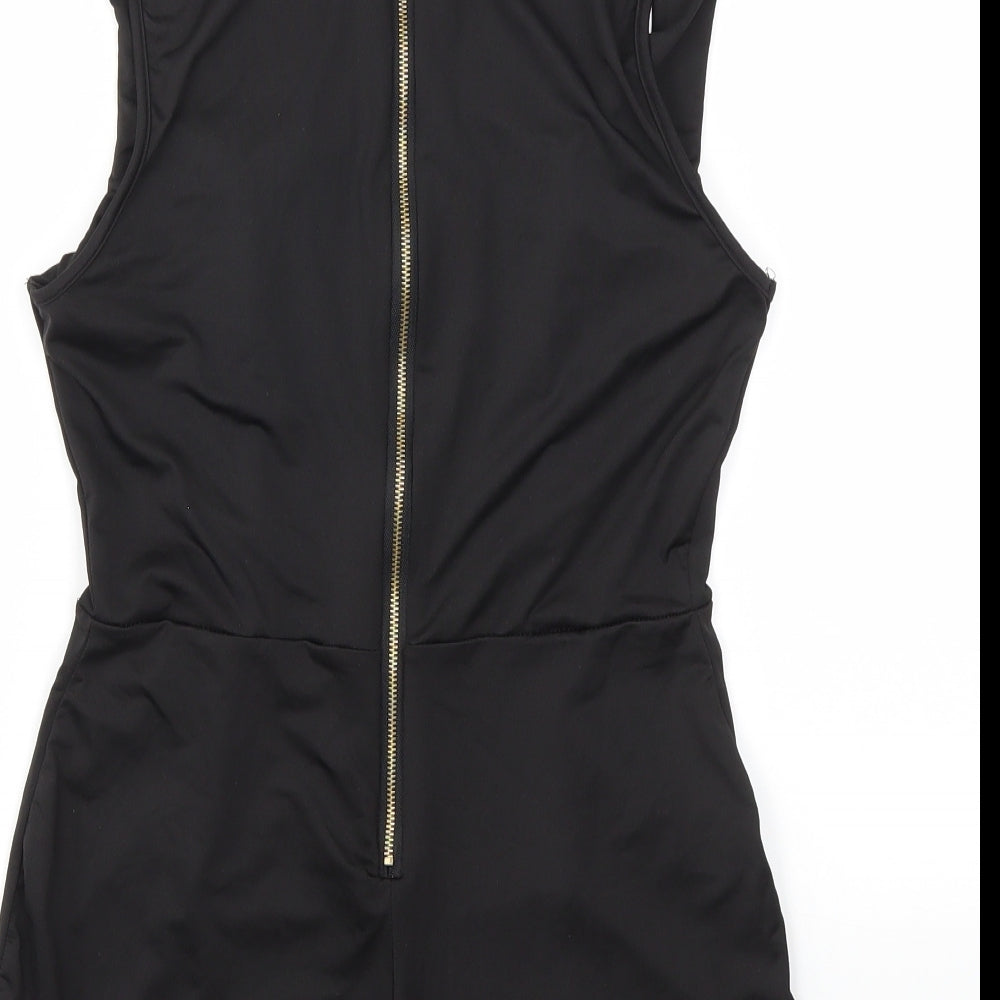 Preworn Womens Black   Bodysuit One-Piece Size XL