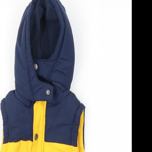 M Boys Yellow   Basic Coat Coat Size 2-3 Years