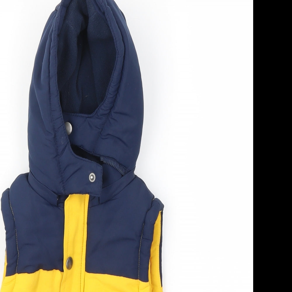 M Boys Yellow   Basic Coat Coat Size 2-3 Years