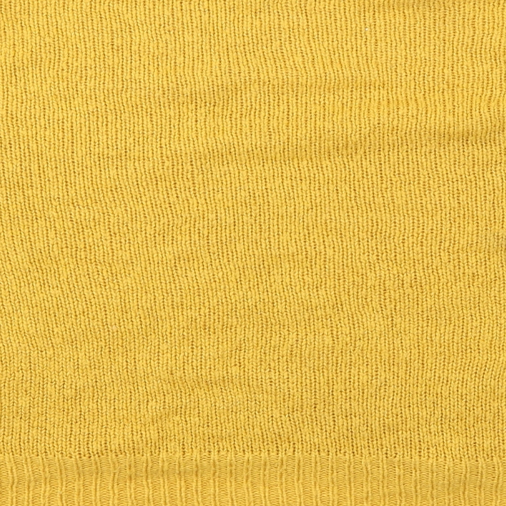 New Look Womens Yellow   Pullover Jumper Size M