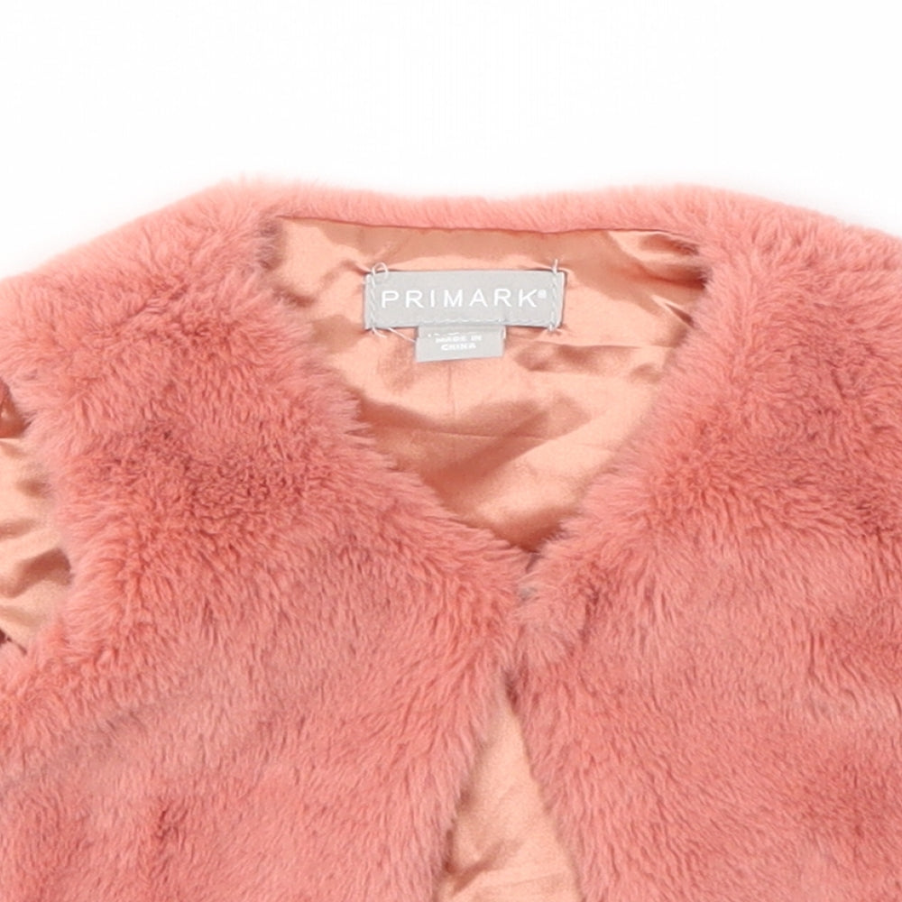 Primark Girls Pink   Cardigan Jumper Size 12-18 Months