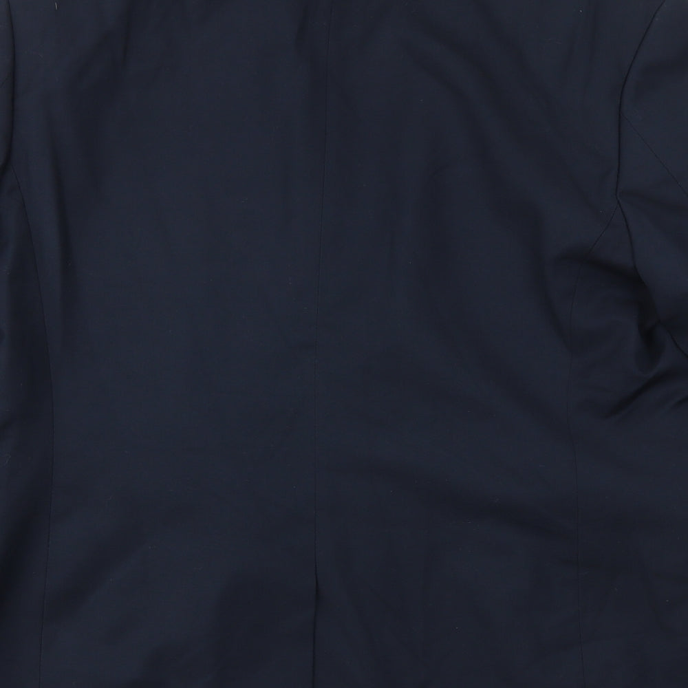 H&M Mens Blue   Jacket Blazer Size 44