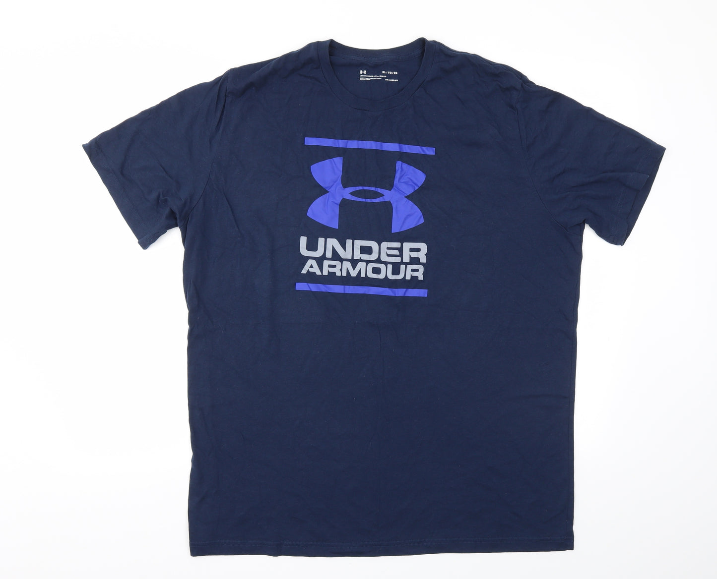Under armour Mens Blue    T-Shirt Size XL