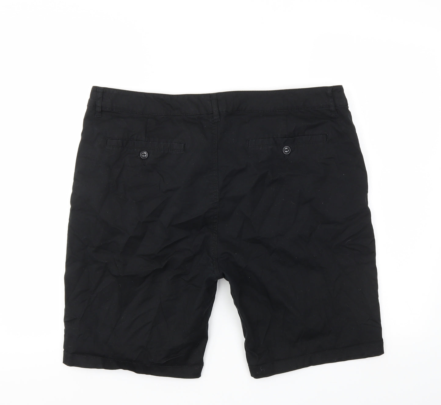 ASOS Mens Black   Chino Shorts Size 38 in