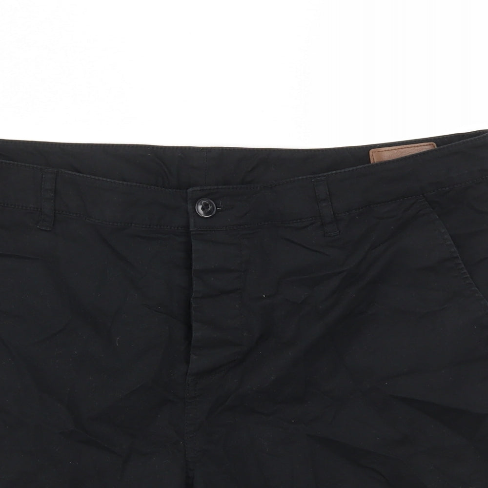 ASOS Mens Black   Chino Shorts Size 38 in