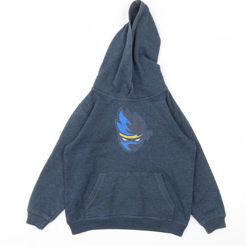 Premium Boys Blue   Pullover Hoodie Size 7-8 Years