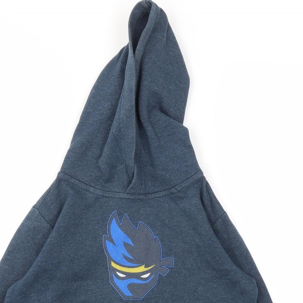 Premium Boys Blue   Pullover Hoodie Size 7-8 Years