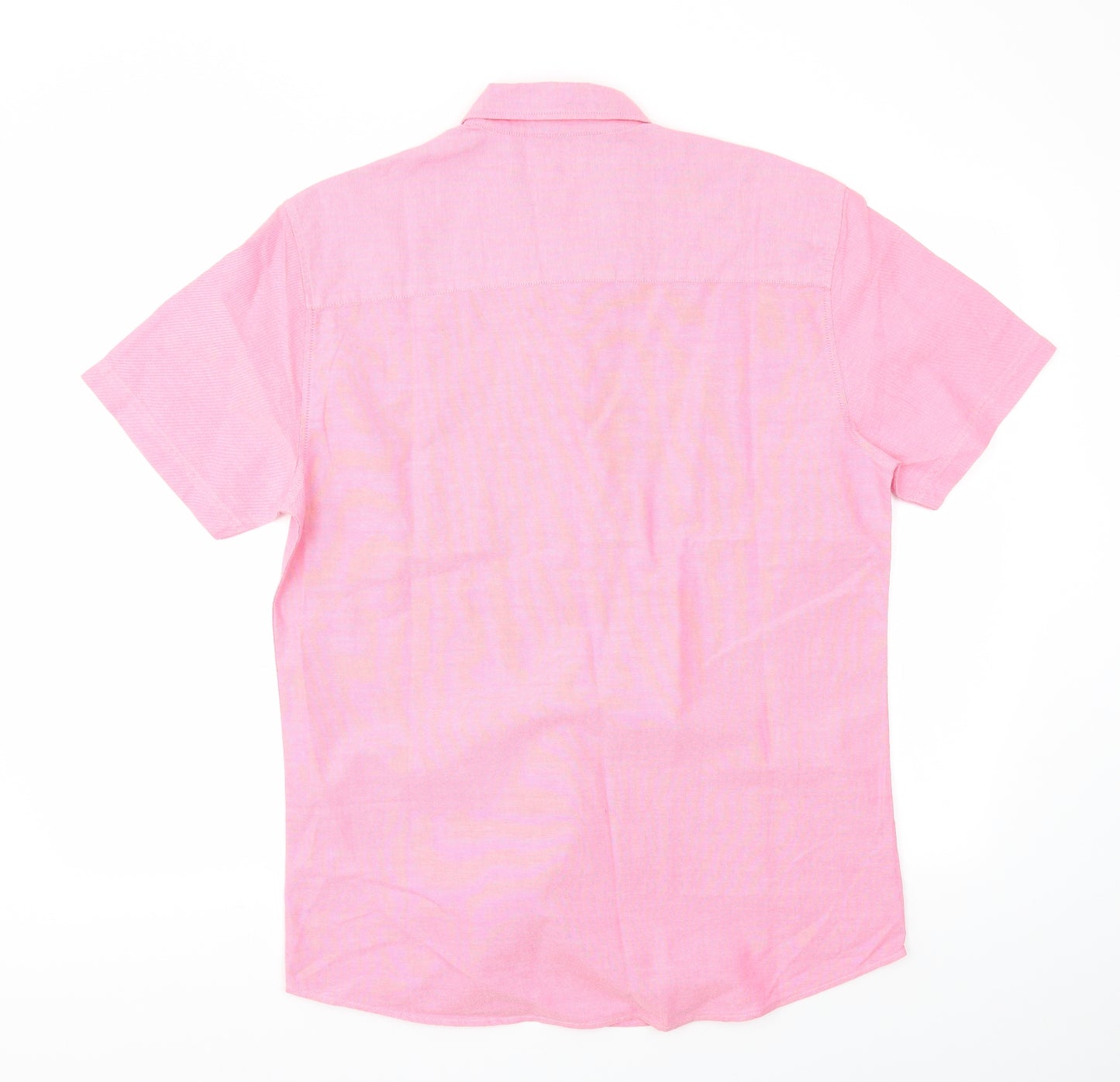 Matalan Mens Pink    Dress Shirt Size M