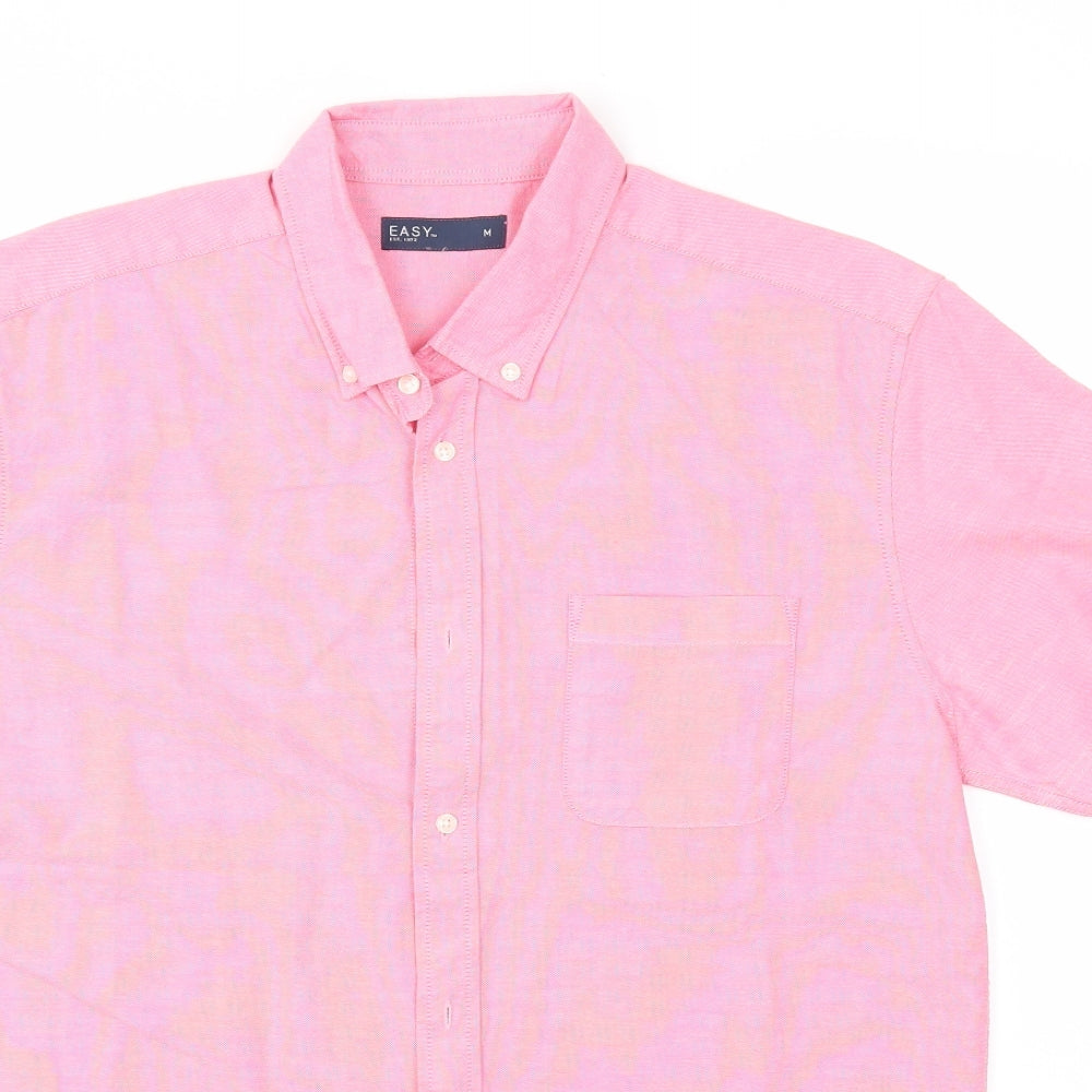 Matalan Mens Pink    Dress Shirt Size M