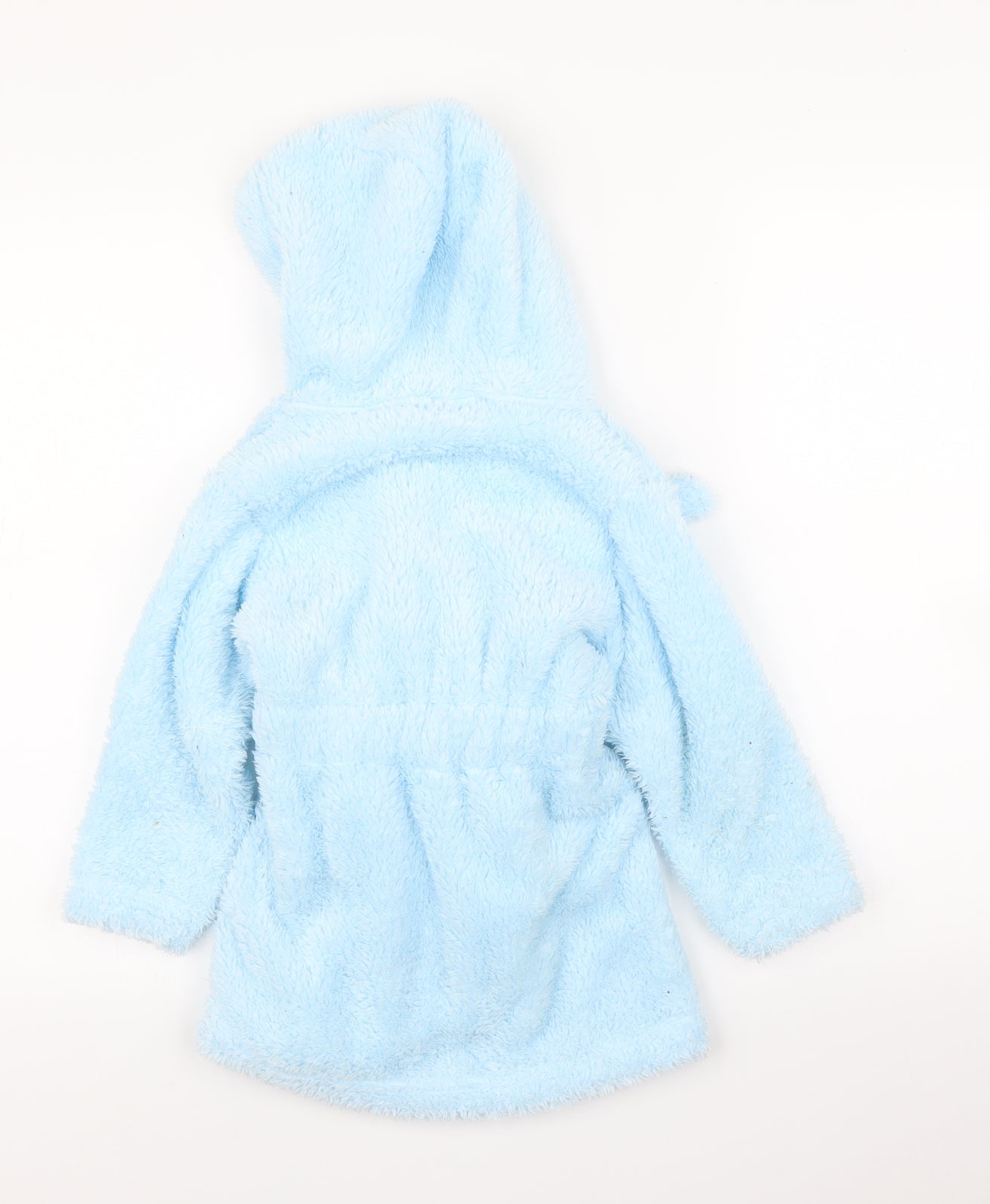 Matalan Girls Blue Solid  Capri Robe Size 4 Years  - Disney, Frozen