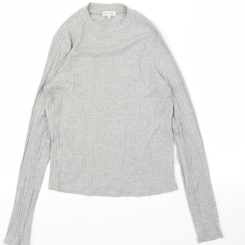 River Island Womens Grey   Basic T-Shirt Size 10