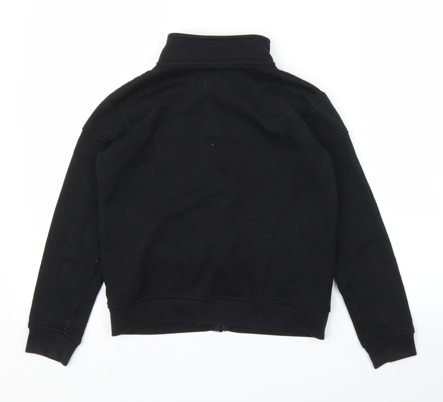 LA Gear Girls Black   Full Zip Jumper Size 9-10 Years