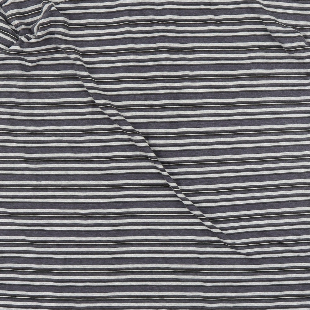 Sand Stone Mens Grey Striped   T-Shirt Size XL
