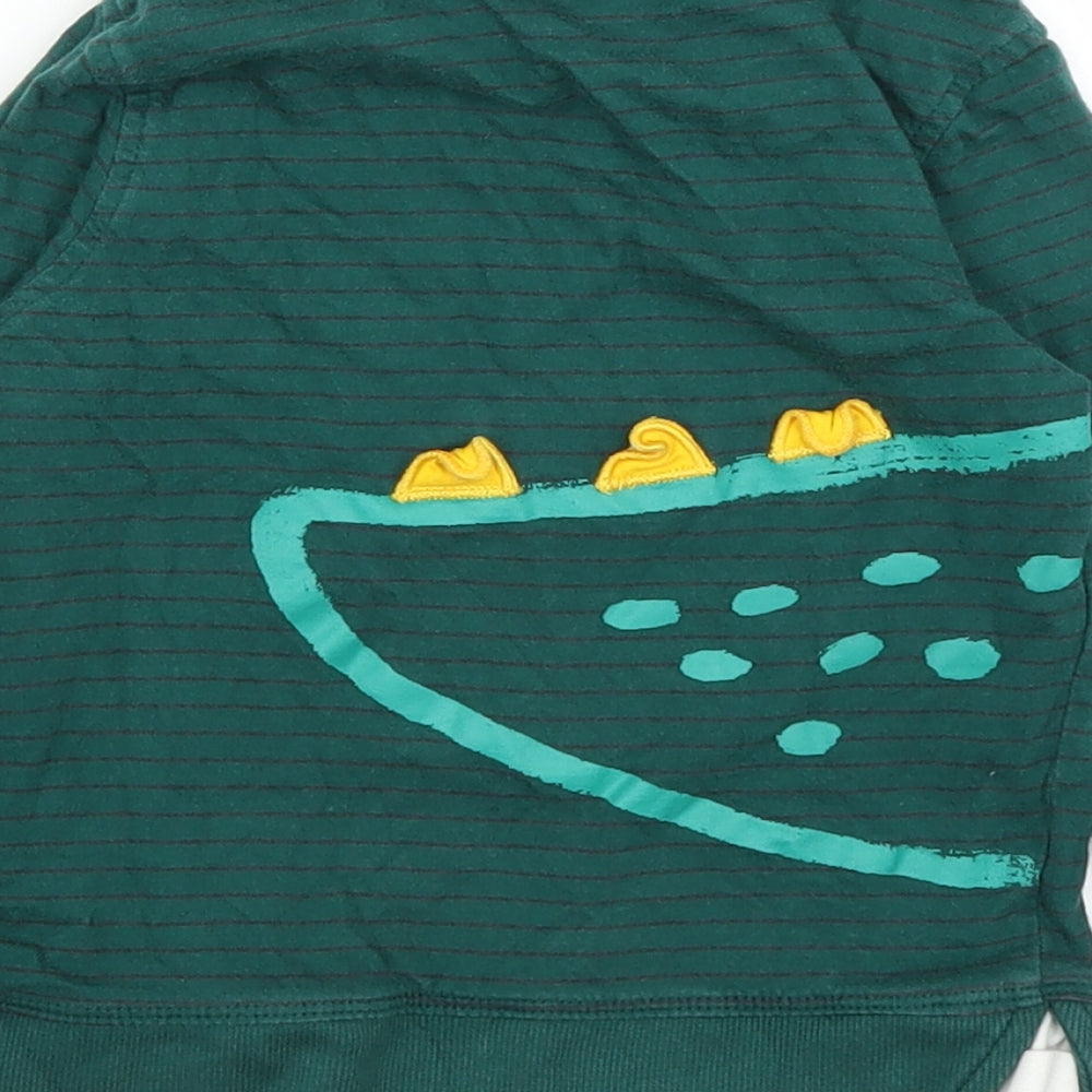 George Boys Green   Basic T-Shirt Size 2-3 Years  - Dinsosaur