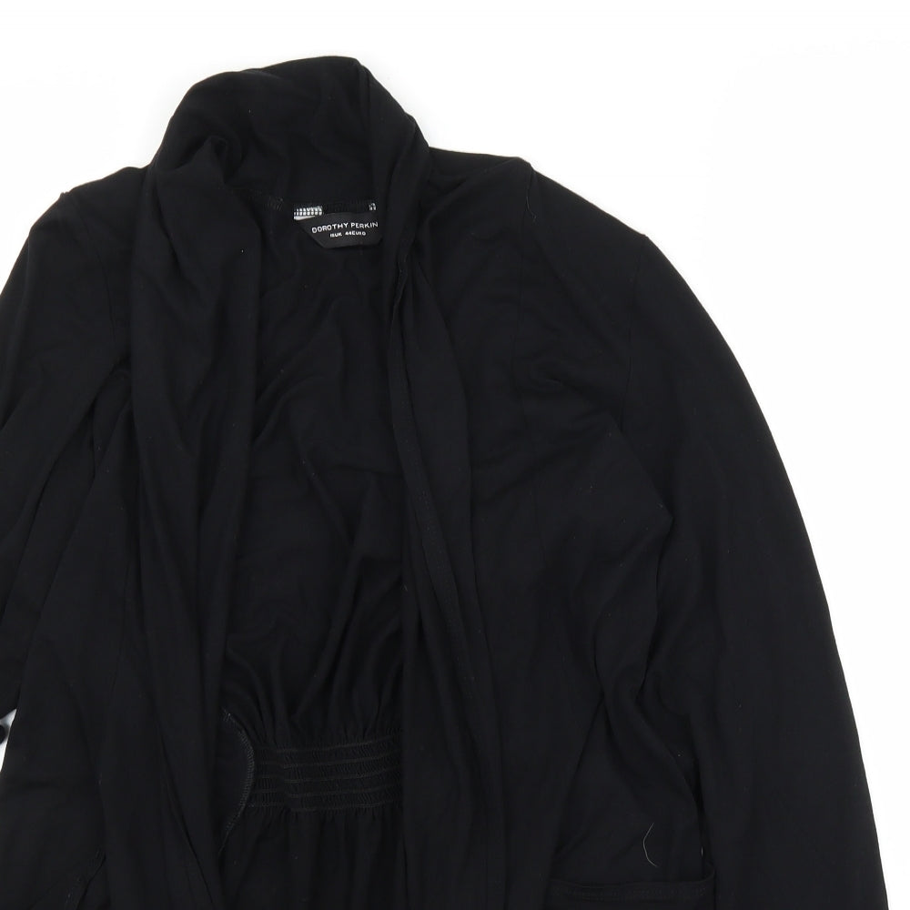 Dorothy Perkins Womens Black   Cardigan Jumper Size 16