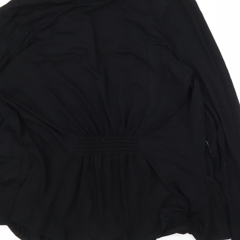 Dorothy Perkins Womens Black   Cardigan Jumper Size 16