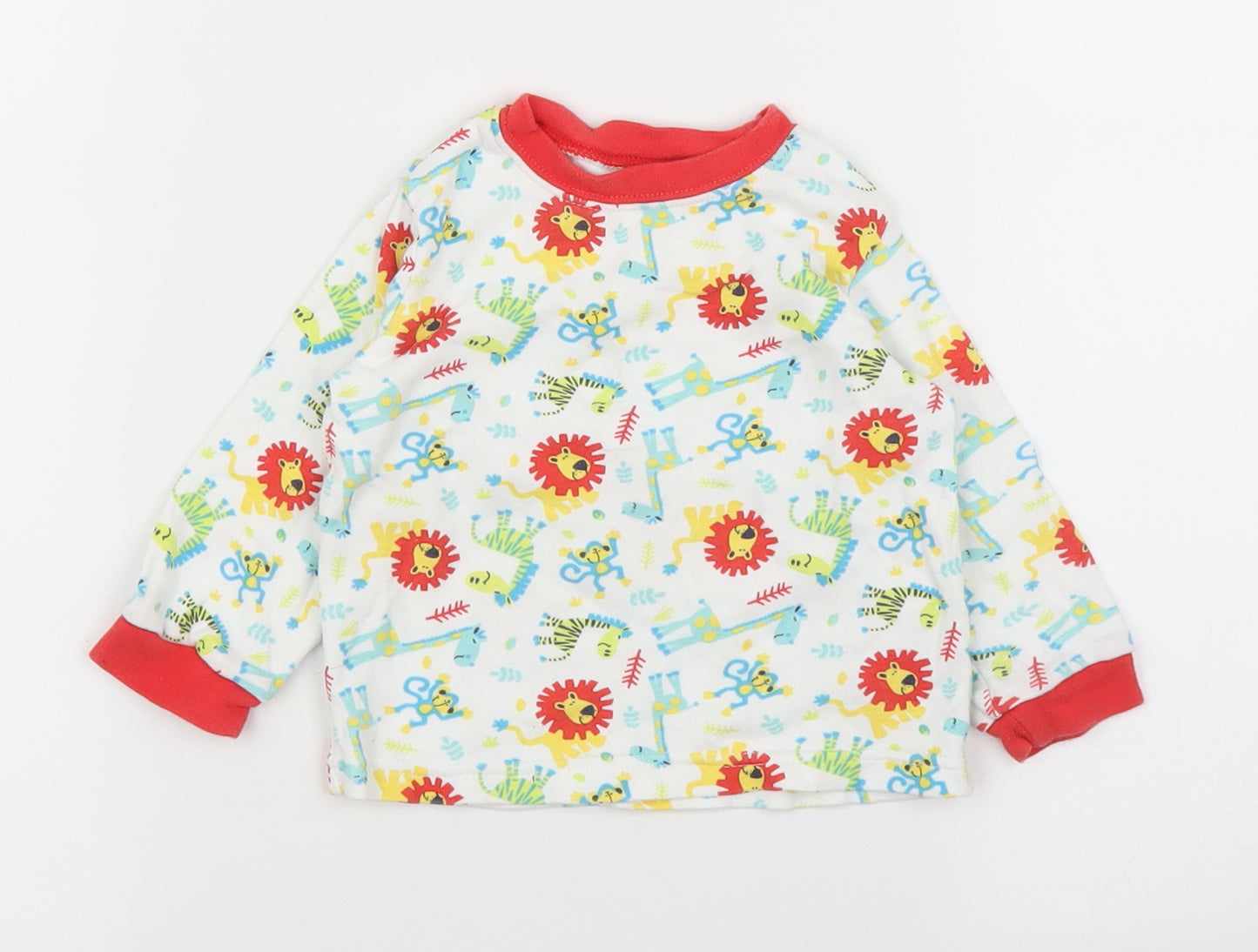 George Boys White   Basic T-Shirt Size 9-12 Months
