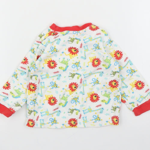 George Boys White   Basic T-Shirt Size 9-12 Months