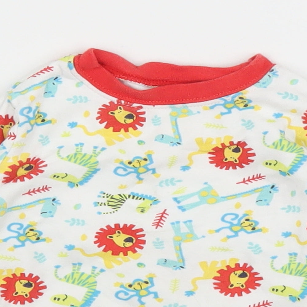 George Boys White   Basic T-Shirt Size 9-12 Months