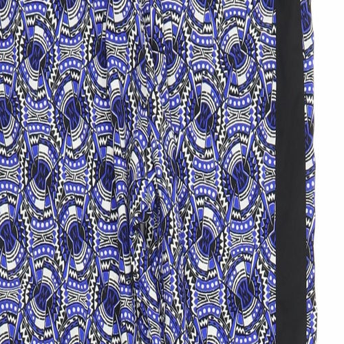 River Island Girls Blue Geometric  Bloomer Trousers Size 12 Years