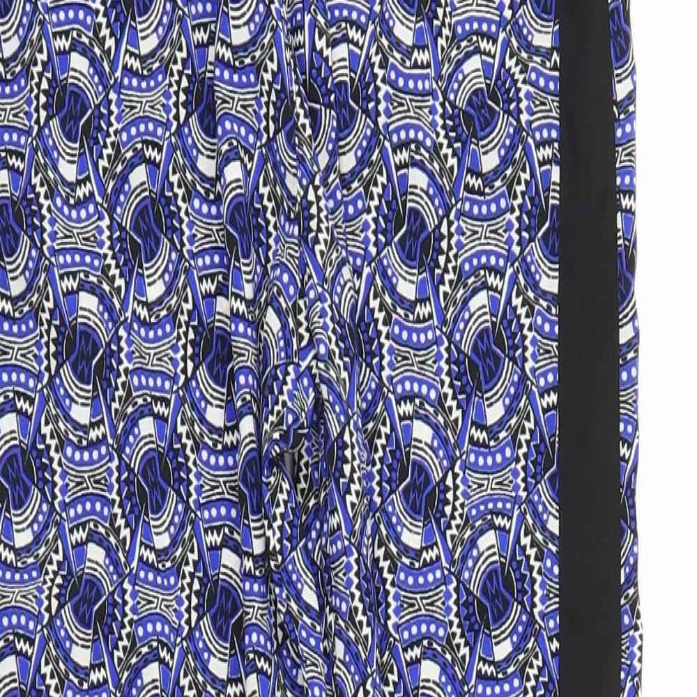 River Island Girls Blue Geometric  Bloomer Trousers Size 12 Years