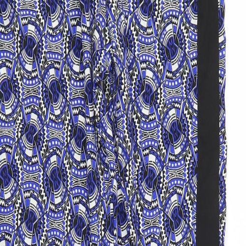 River Island Girls Blue Geometric  Bloomer Trousers Size 12 Years