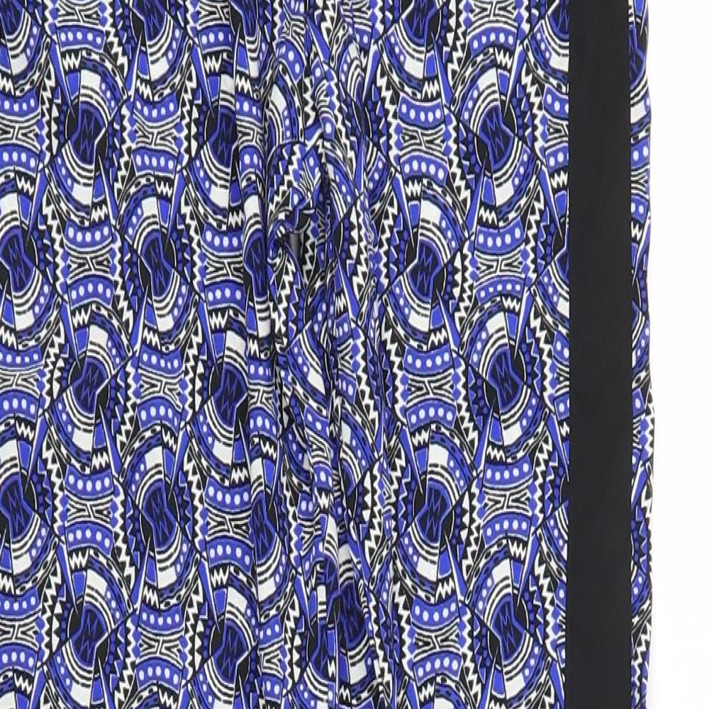 River Island Girls Blue Geometric  Bloomer Trousers Size 12 Years