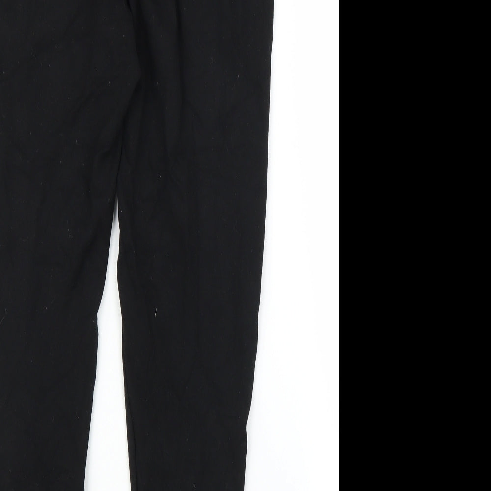 NEXT Womens Black   Carrot Leggings Size 10 L21 in