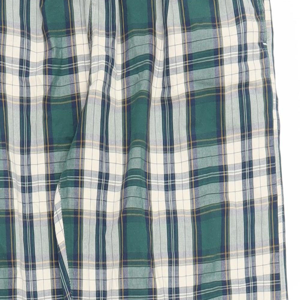 NEXT Mens Green Plaid   Pyjama Pants Size L