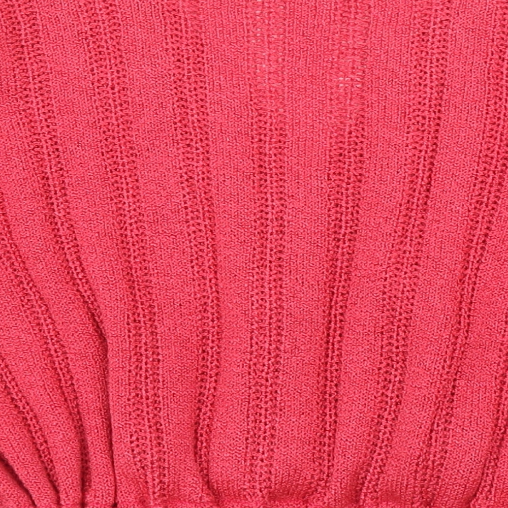 Preworn Womens Pink   Cardigan Jumper Size S