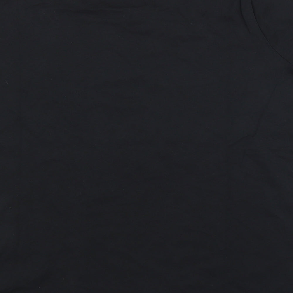 M&S Womens Black   Basic T-Shirt Size 20