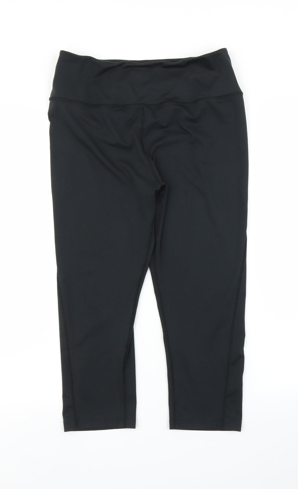 TCA Womens Black   Compression Leggings Size M L18 in